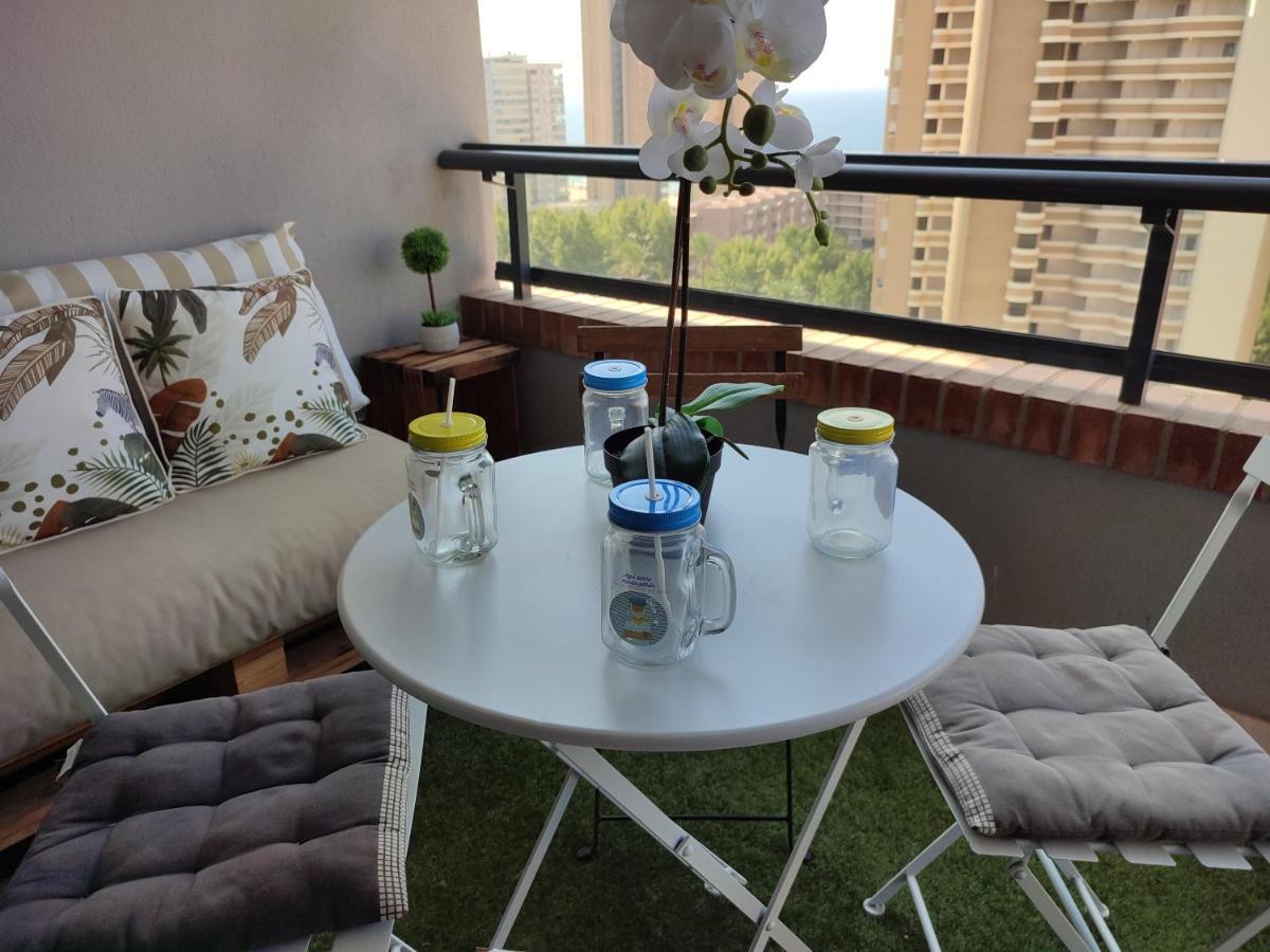 Junto Playa Levante Con Terraza Chill-Out-2 Wcs-A Estrenar Gemelos 23 Бенидорм Екстериор снимка